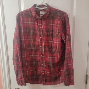 Hurley plaid shirt